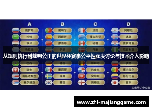 从规则执行到裁判公正的世界杯赛事公平性深度讨论与技术介入影响 从规则执行到裁判公正的世界杯赛事公平性深度讨论与技术介入影响